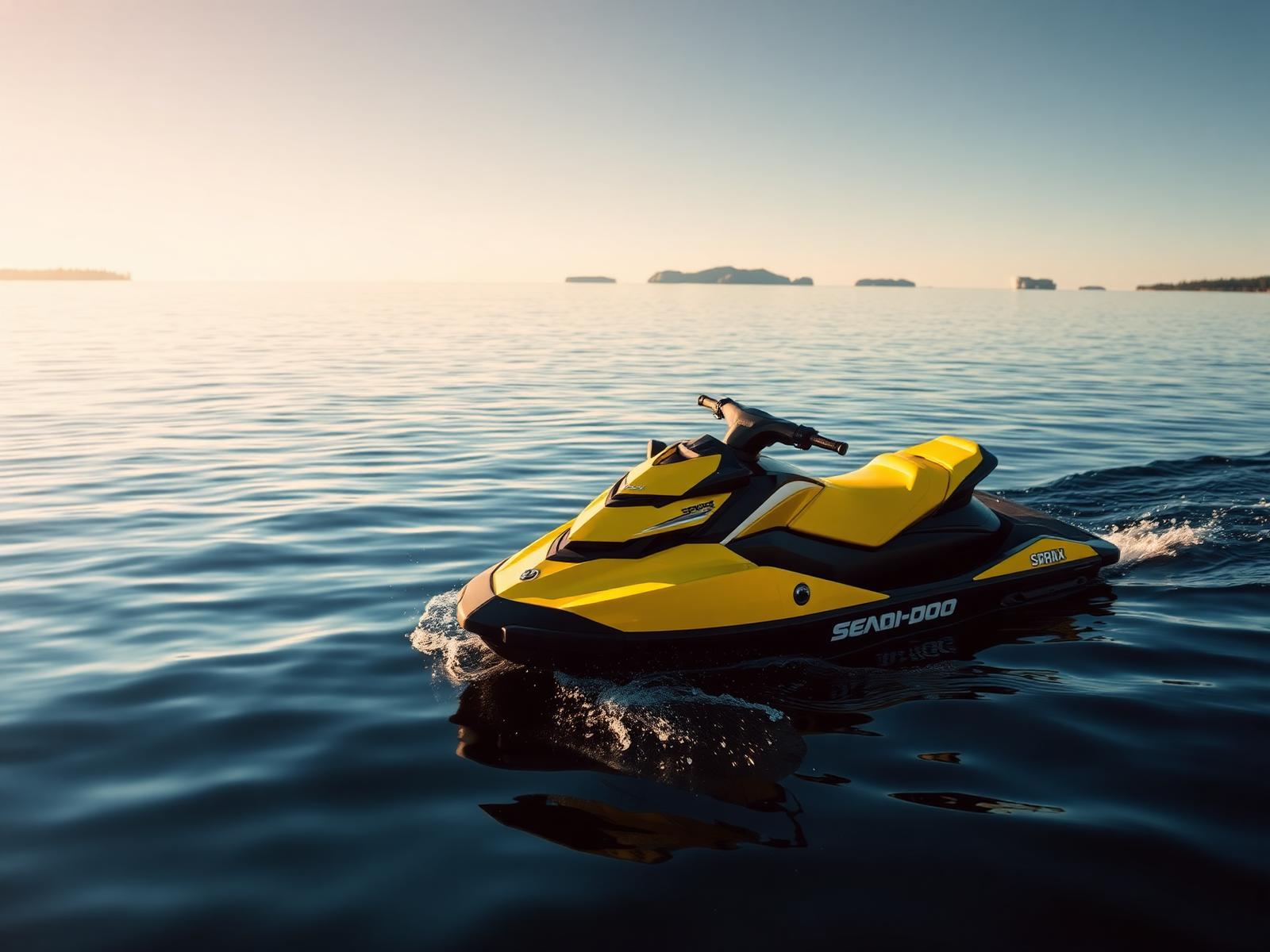 Sea-Doo vattenskoter på västkusten utanför Uddevalla